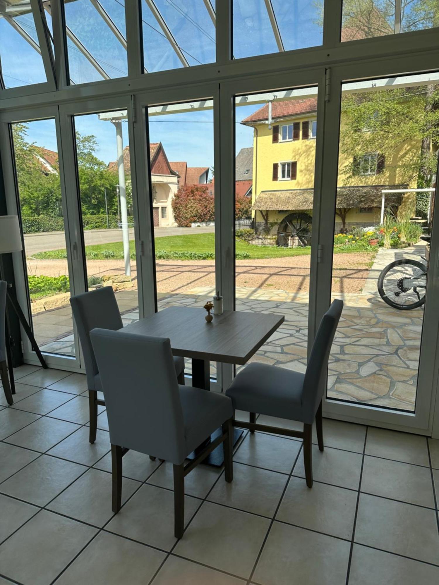 באד קרוצינגן Hotel Hofmann Zur Muehle מראה חיצוני תמונה
