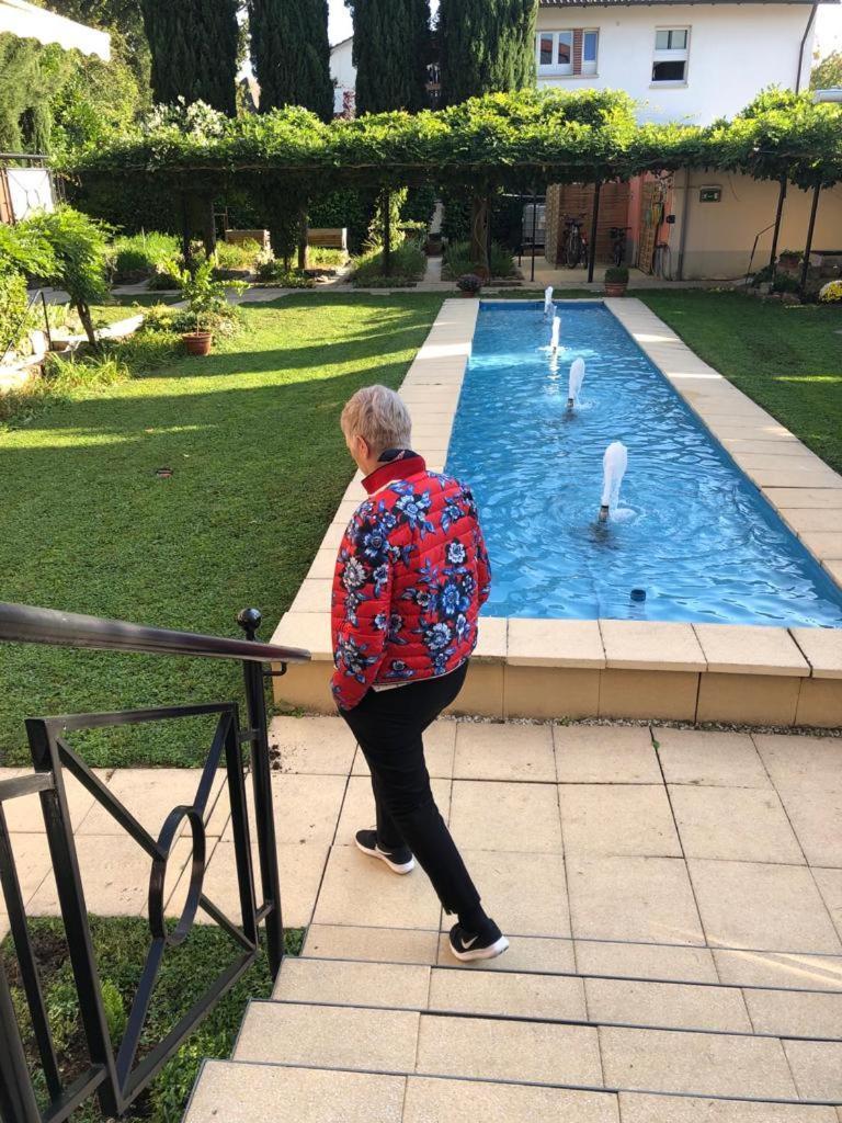 באד קרוצינגן Hotel Hofmann Zur Muehle מראה חיצוני תמונה