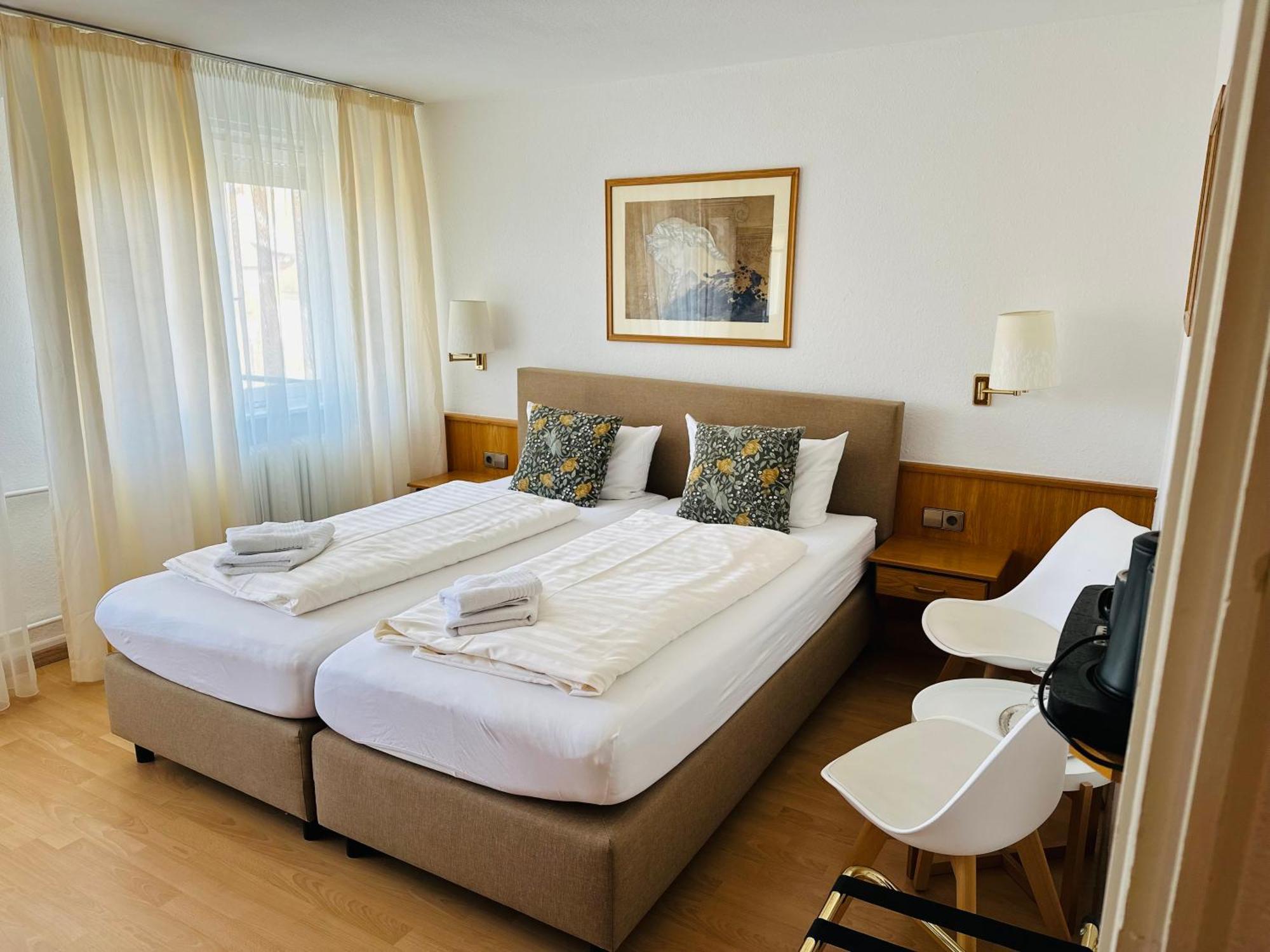 באד קרוצינגן Hotel Hofmann Zur Muehle מראה חיצוני תמונה