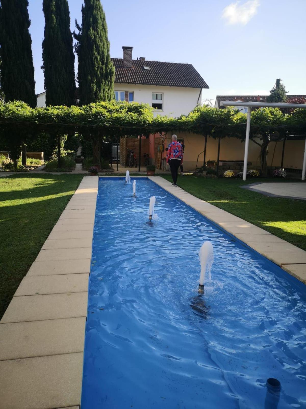 באד קרוצינגן Hotel Hofmann Zur Muehle מראה חיצוני תמונה