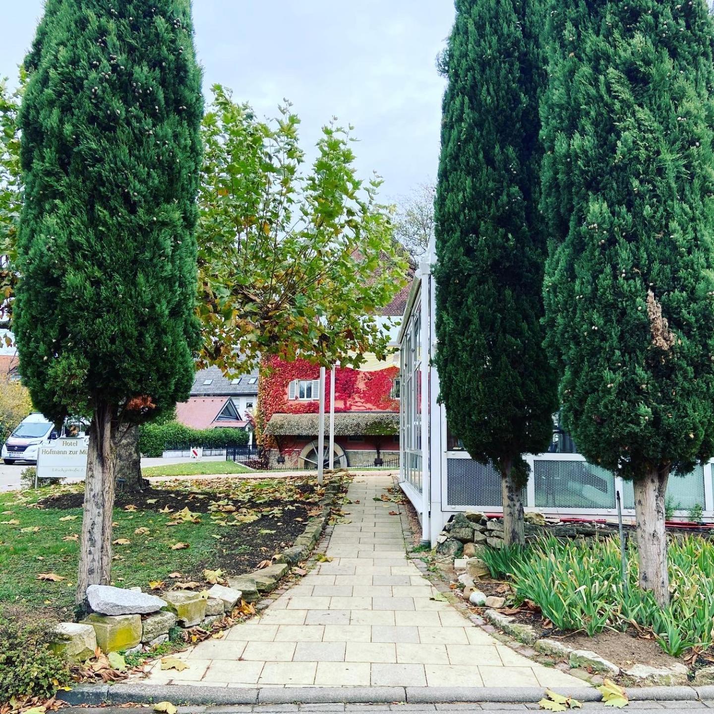 באד קרוצינגן Hotel Hofmann Zur Muehle מראה חיצוני תמונה