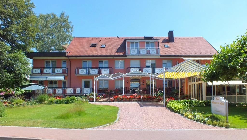 באד קרוצינגן Hotel Hofmann Zur Muehle מראה חיצוני תמונה